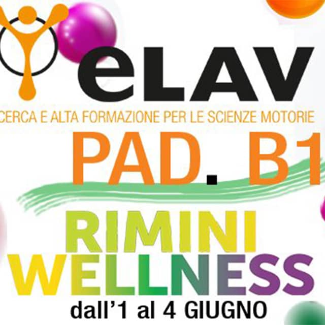 Rimini Wellness: in fiera con Elav dal 1 al 4 giugno 2017